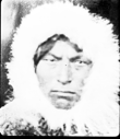 Image of Portrait: Inuit [Inughuit] man [Ootaq] with fur ruff